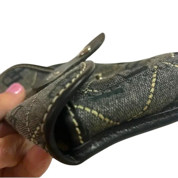 Dooney and  Bourke Denim pouch - Picture 6 of 8